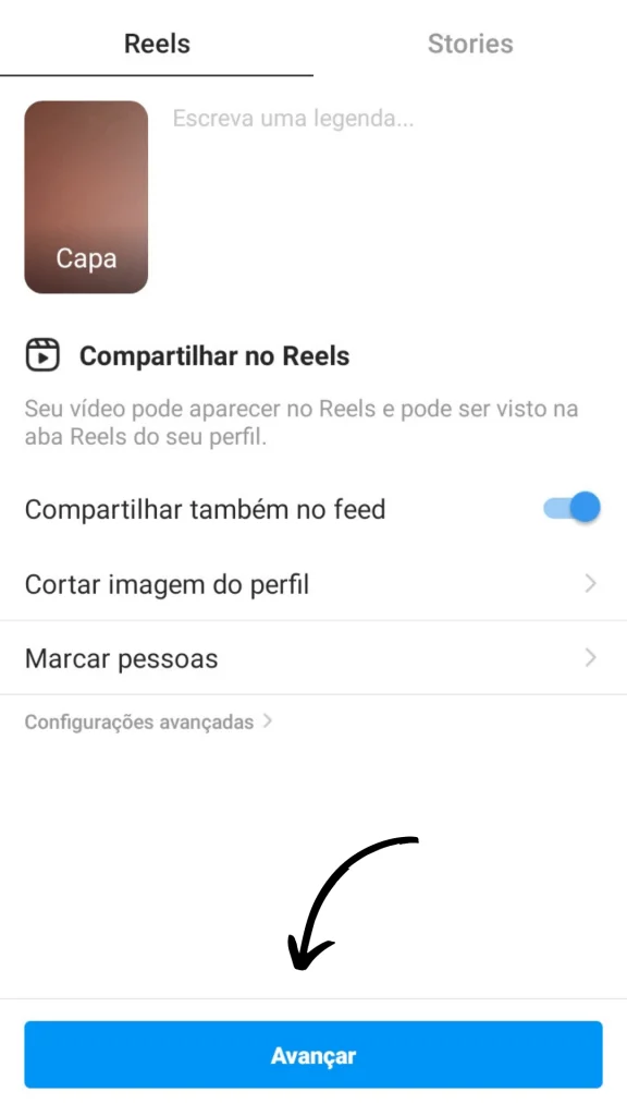 Reels no Instagram